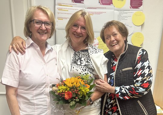 Der neue Vorstand der Frauenunion (von links): Erika Gewehr, Iris Hasse, Ute Wengenroth